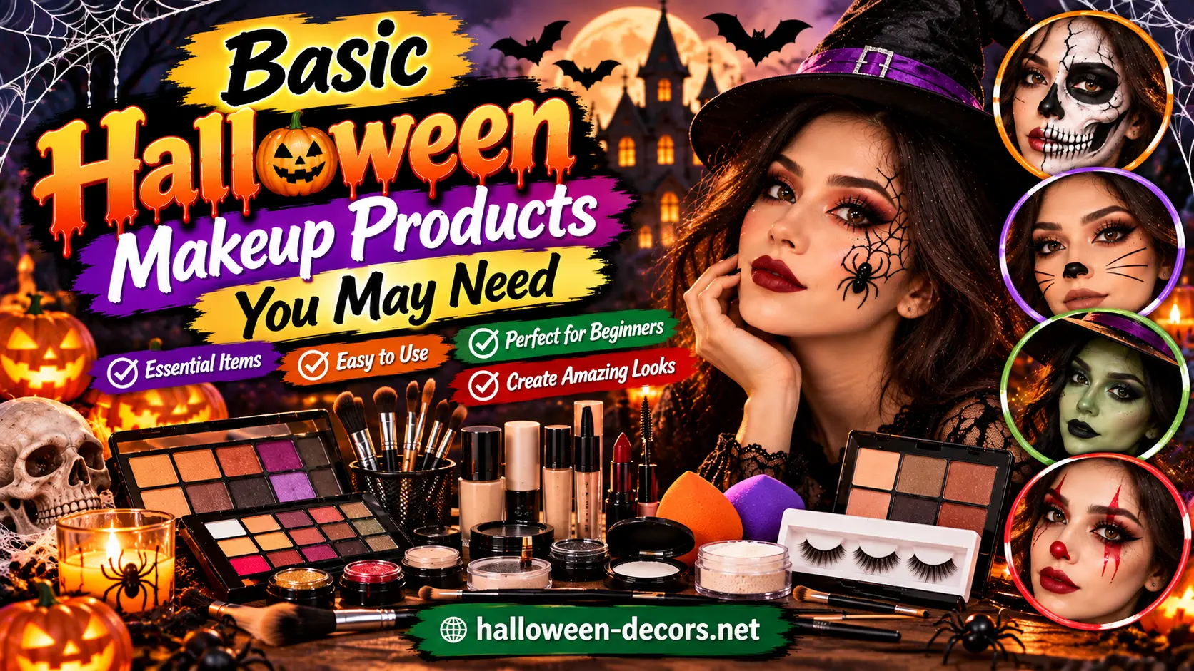 Easy Halloween Makeup Ideas