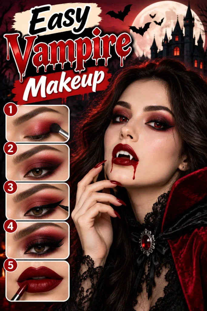 Easy Vampire Makeup