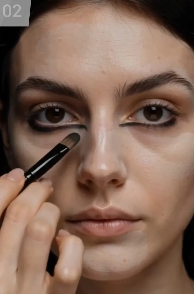 Start the Dark Eye Makeup